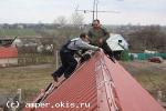 Монтаж закрытого активного солнечного водонагревателя высокого давления